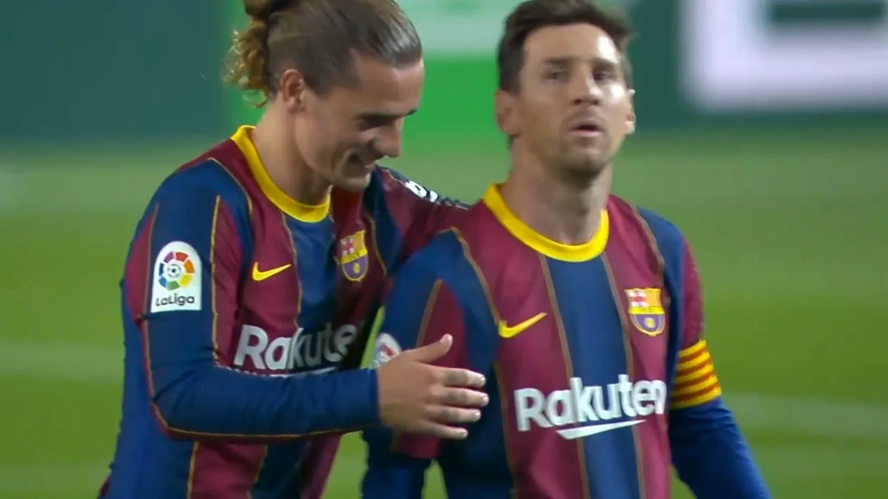 Antoine Griezmann vs Getafe Scored From A Penalty Gifted By