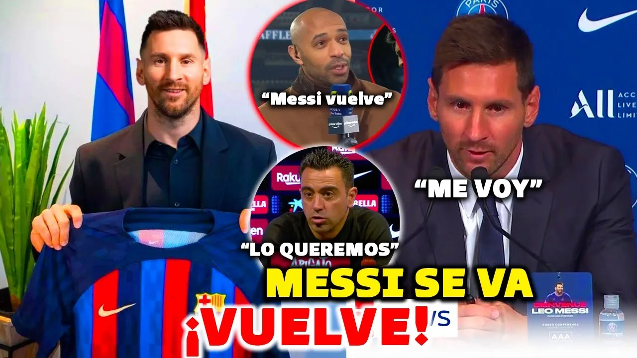 DIOS MIO: MESSI ANUNCIA SE VA DEL PSG – EL MUNDO PIDE QUE
