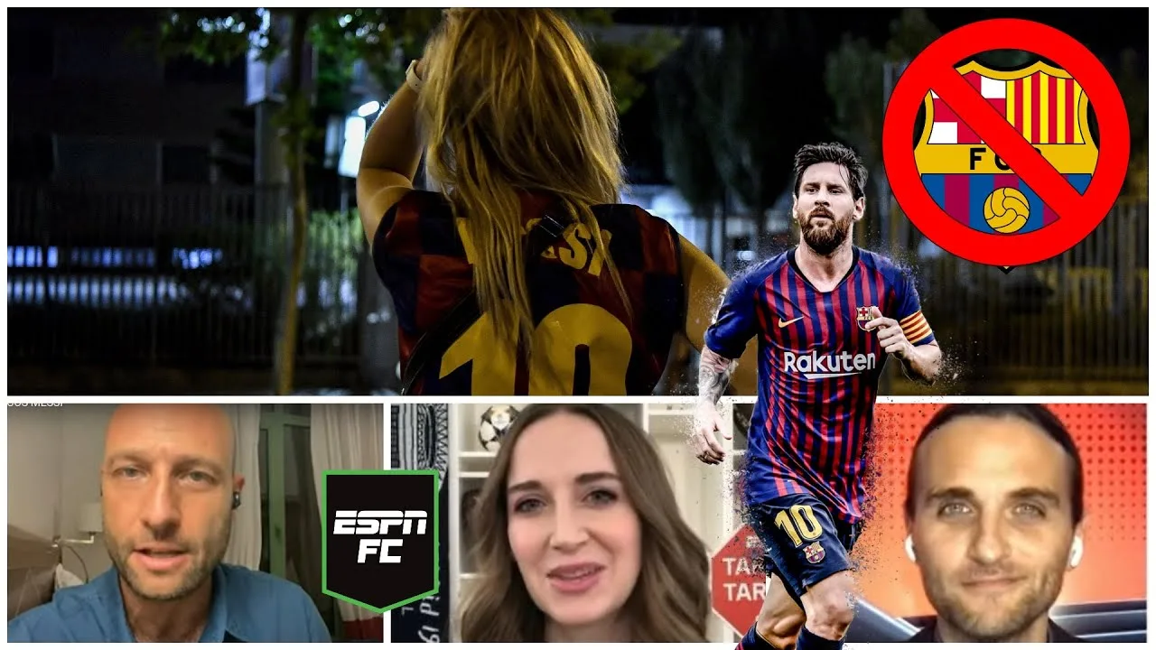 La salida de MESSI sacudió al mundo. Aficionados muestran