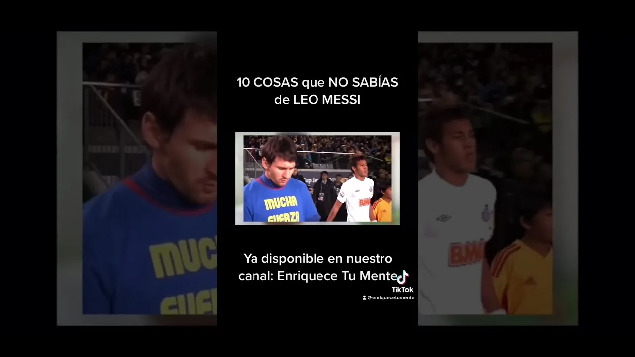 10 cosas que NO SABÍAS de LEO MESSI