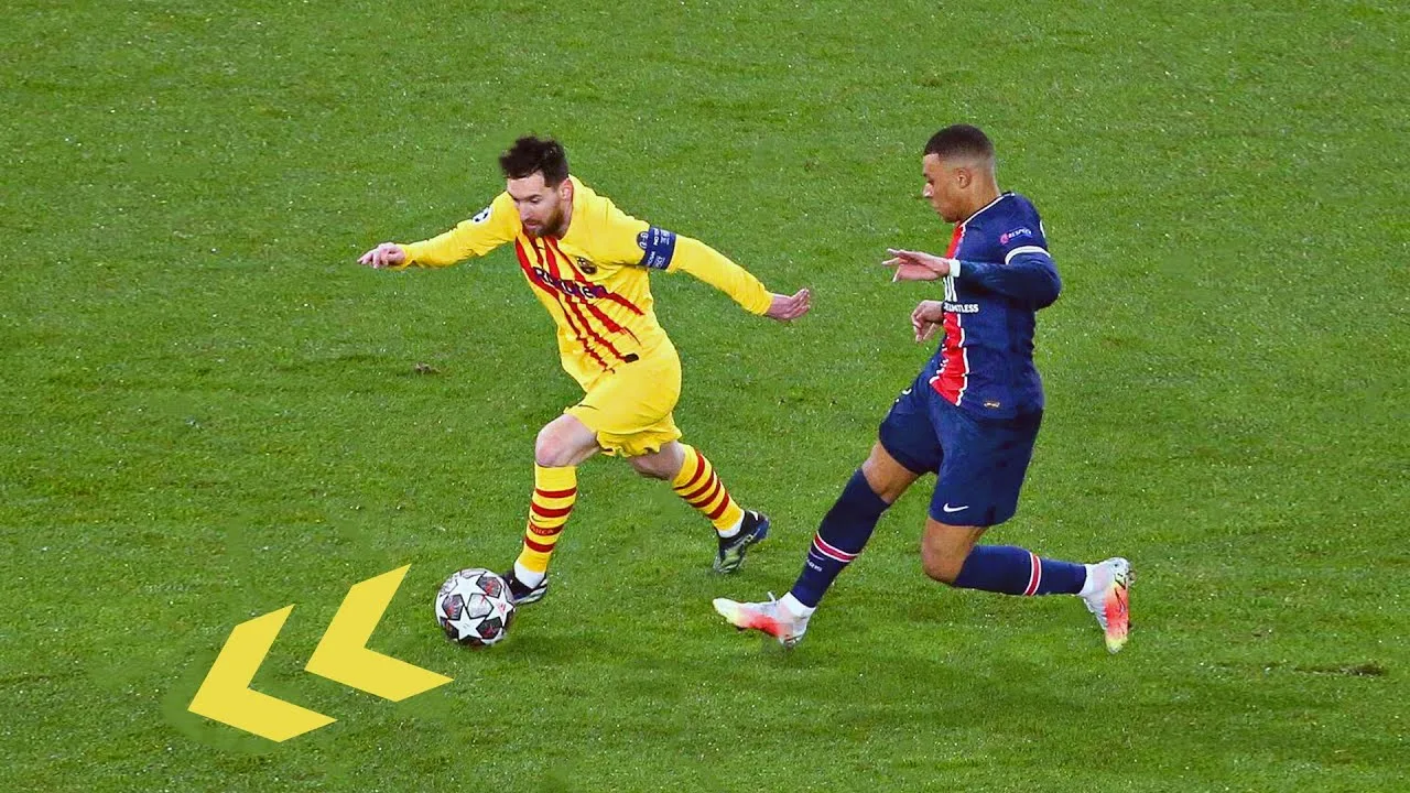 Lionel Messi is A Dribbling Scientist !