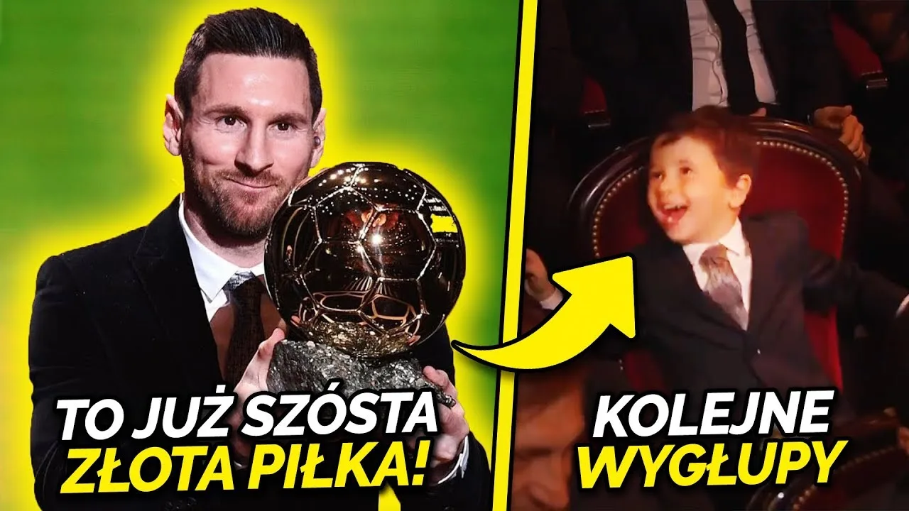 Leo Messi WYGRYWA Złotą Piłkę, a jego synek znowu się