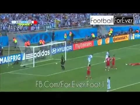Lionel Messi Goal vs Iran 21.06.2014