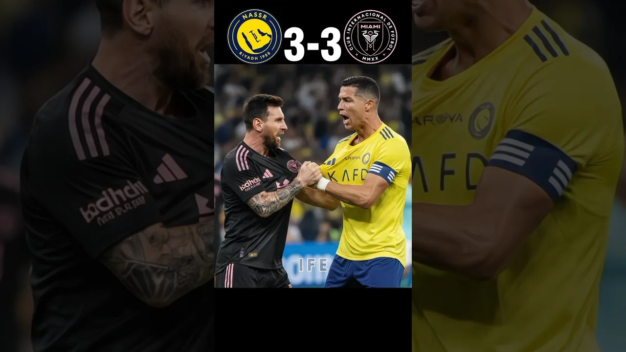 Ronaldo a montré à Lionel Messi qui est le patron – Al Nassr contre Inter Miami 🥶