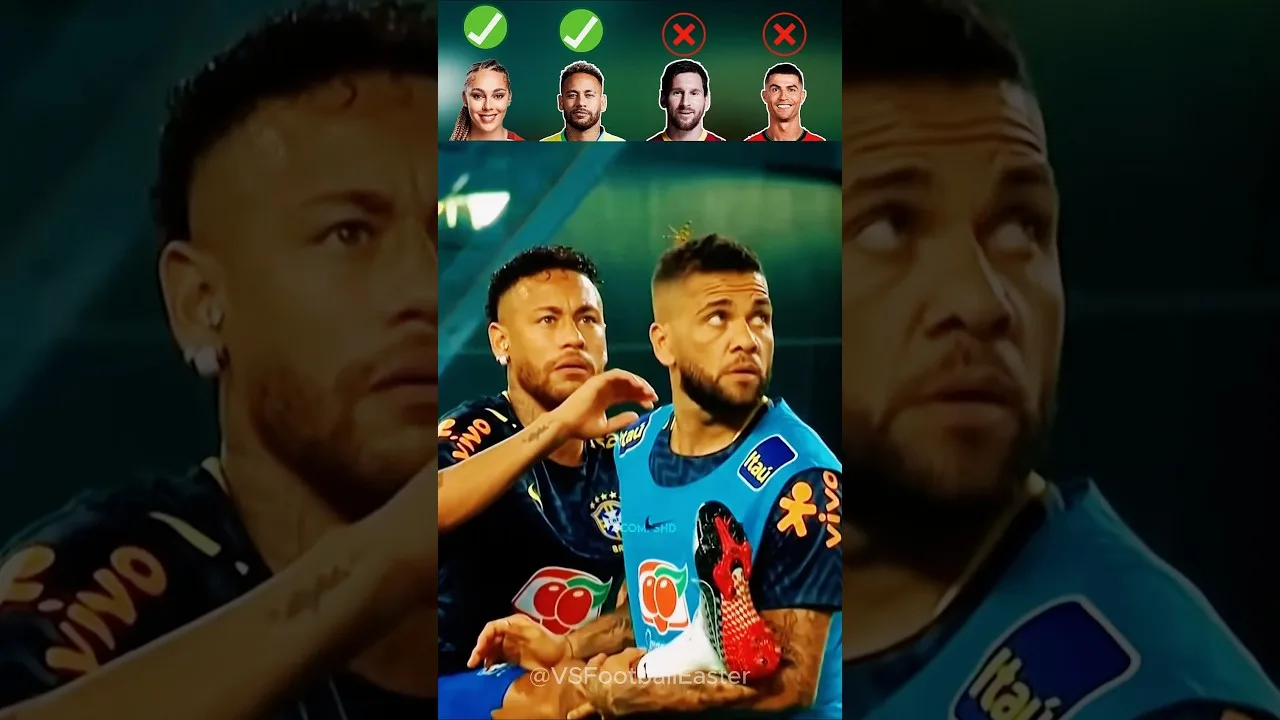 Cristiano Ronaldo, Lionel Messi, Neymar Jr., Alayah Pilgrim