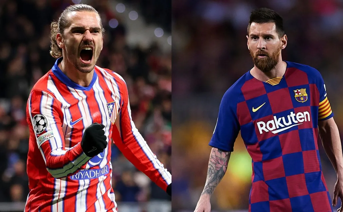 L’Antoine Griezmann de l’Atletico Madrid dépasse Lionel Messi dans Incroyable Milestone La Liga