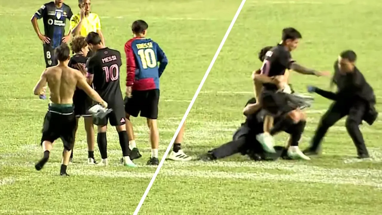 AIE! Lionel Messi ATTAQUÉ par des supporters envahisseurs lors d’un match amical à Porto Rico 😱