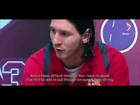 Lionel Messi Reacts to his own Goal while comparing with