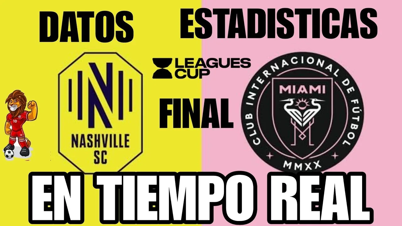 Inter Miami vs Nashville por la Final de la Leagues Cup hoy