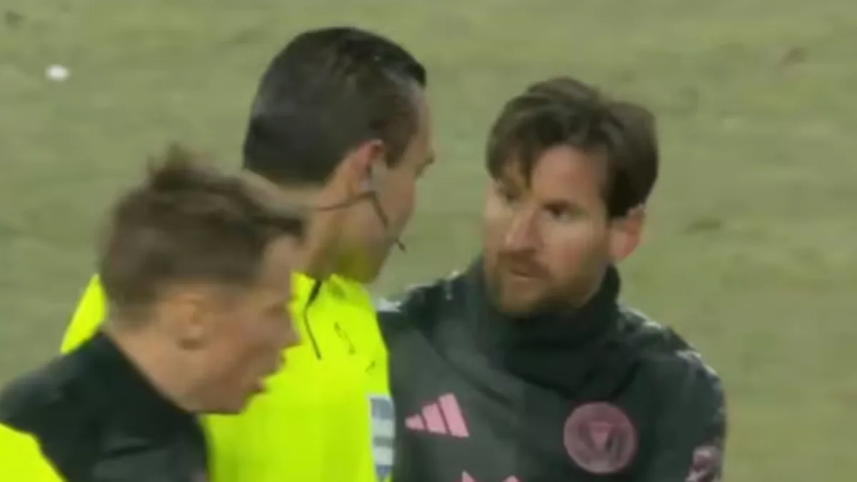 L’arbitre a donné une interdiction de six mois pour ce qu’il a dit à Lionel Messi après l’intermédiaire de l’intermédiaire – MLS