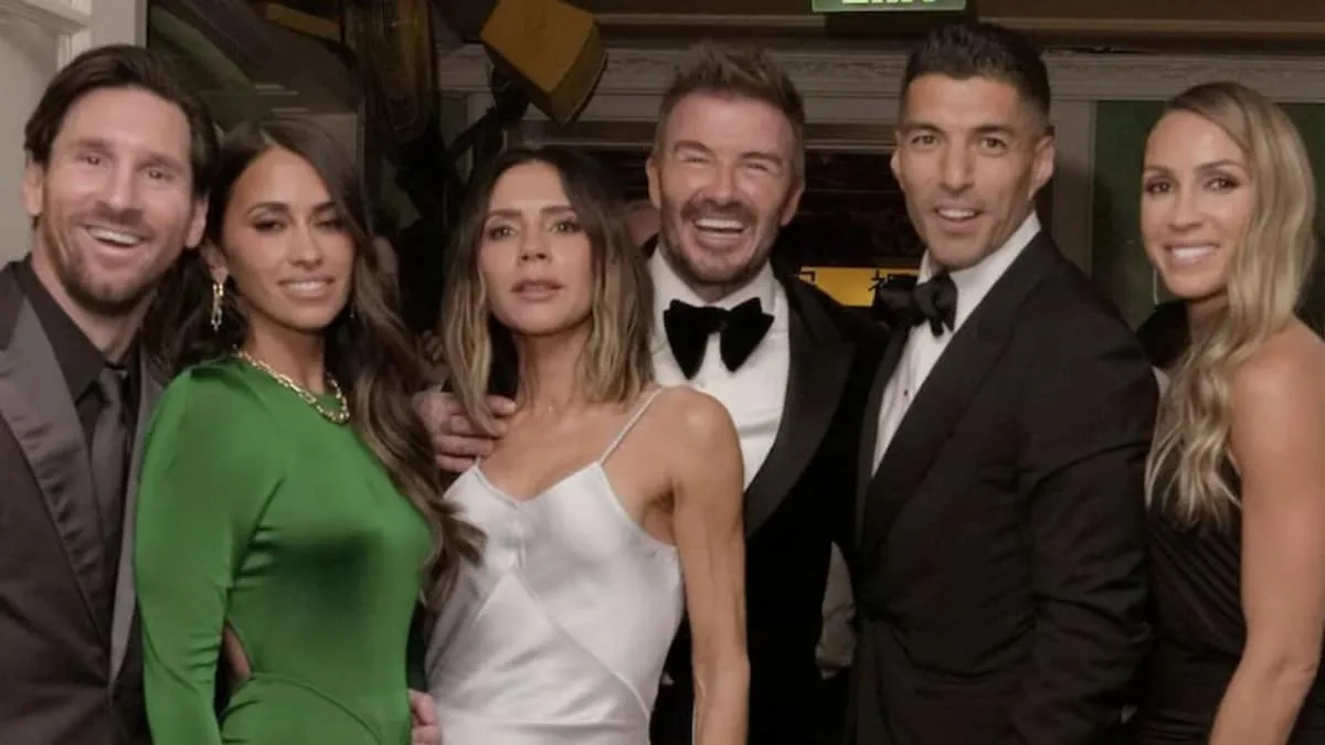 David Beckham sonne son 50e anniversaire avec Lionel Messi, Marc Anthony et plus d’étoiles