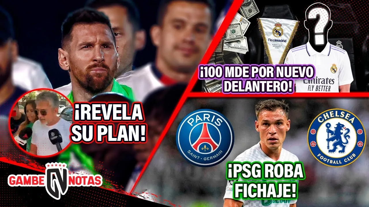 OFICIAL: ¡Messi REVELA SU PLAN! | Madrid prepara 100MDE x