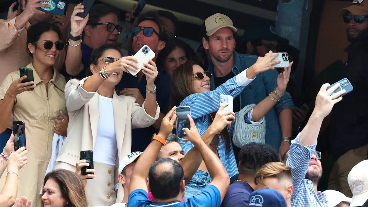Masters 1000 de Miami: Lionel Messi éclipse Novak Djokovic
