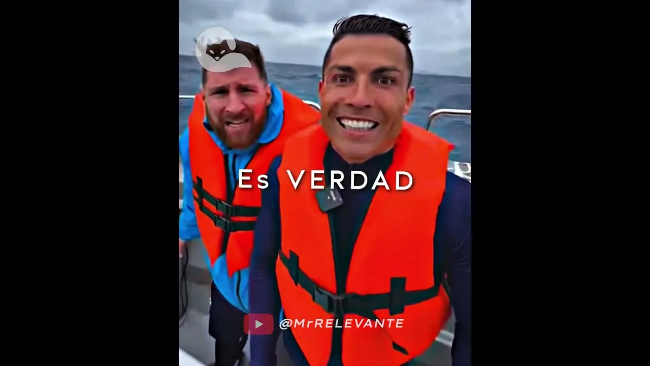 Messi et Cristiano CONTRE… ☠️ #mrrelevante #momentosépicos #cine
