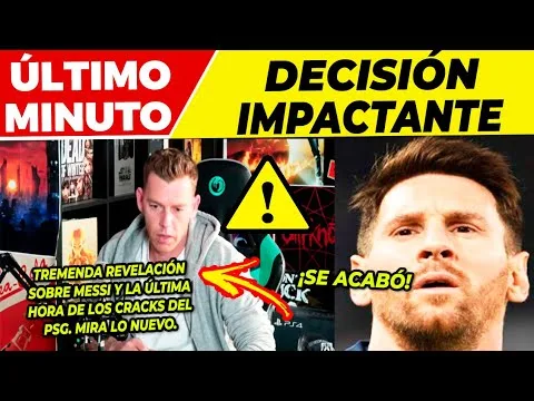 ¡SE CANSÓ! BRUTAL NOTICIA de LEO MESSI  NEYMAR