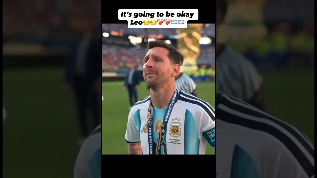 You’ll forever be our GOAT Leo Messi🐐❤️‍🩹😢