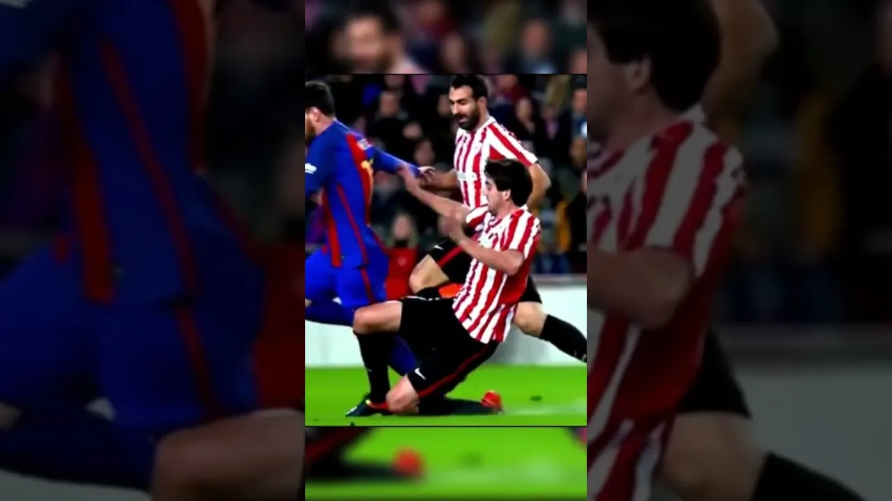 Les fautes les plus méchantes sur Lionel Messi #fyp #messi