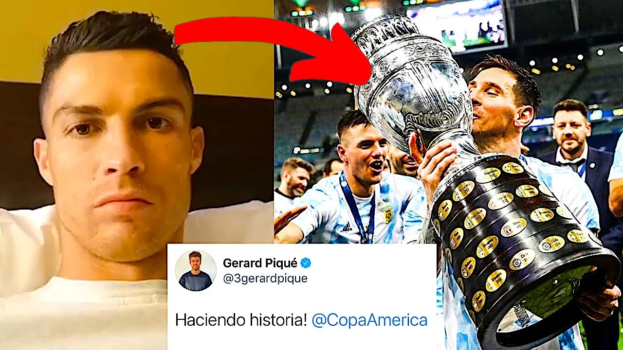 FOOTBALLERS REACT TO LIONEL MESSI & ARGENTINA WINNING