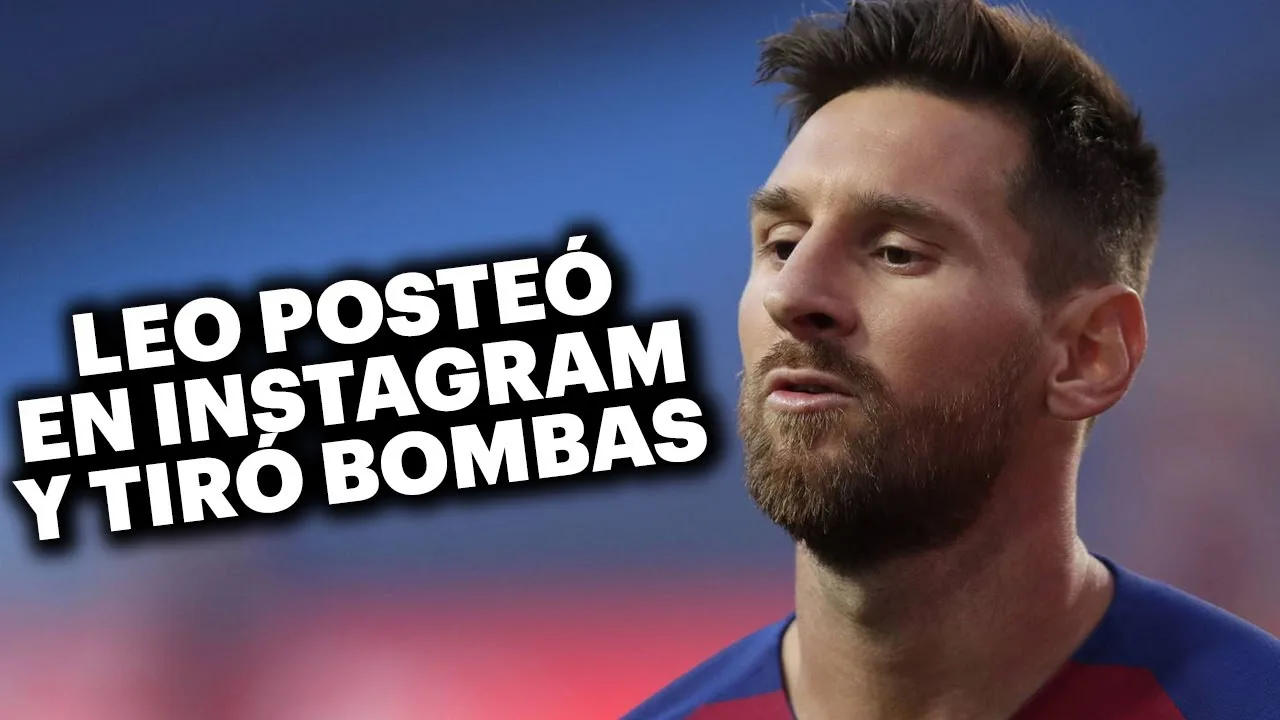 ¿Lionel Messi le declara la guerra a los directivos del