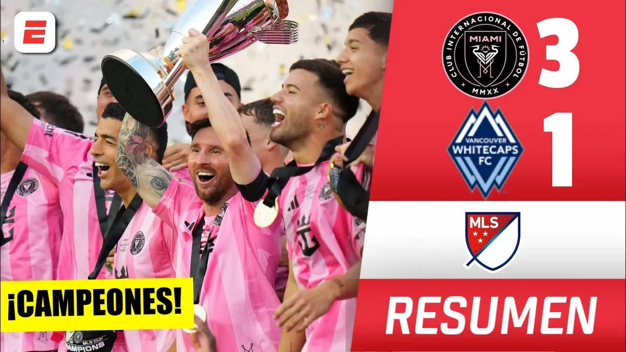 CHAMPIONS MESSI et INTER MIAMI MLS pour la PREMIÈRE FOIS. Le meilleur du MONDE L’A FAIT ENCORE | MLS