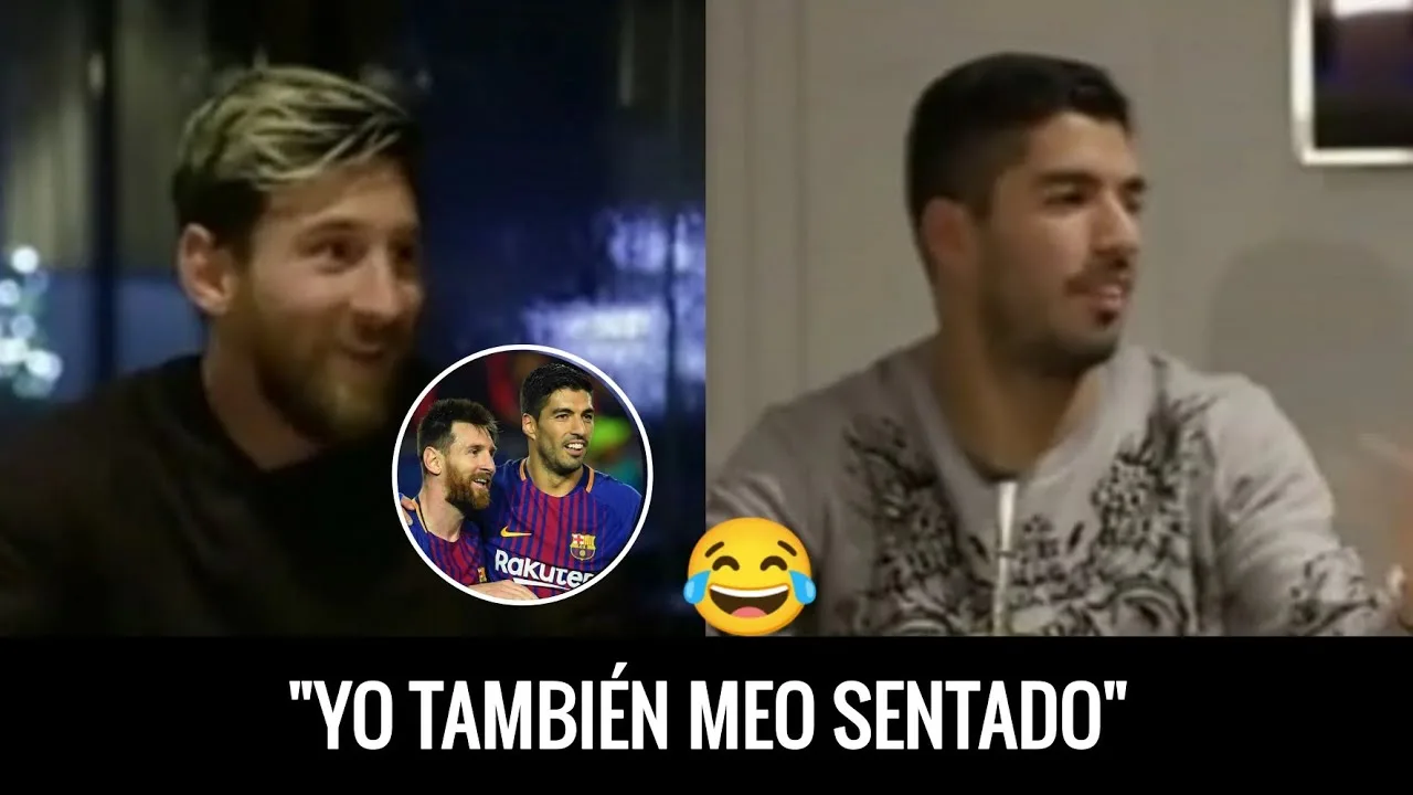 Increíble entrevista divertida entre Leo Messi y Luis Suárez