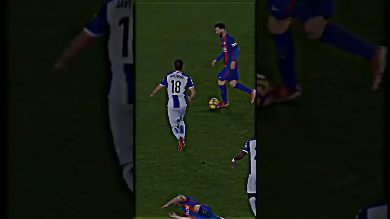Messi legendary dribbling#football #messi #edit #barcelona