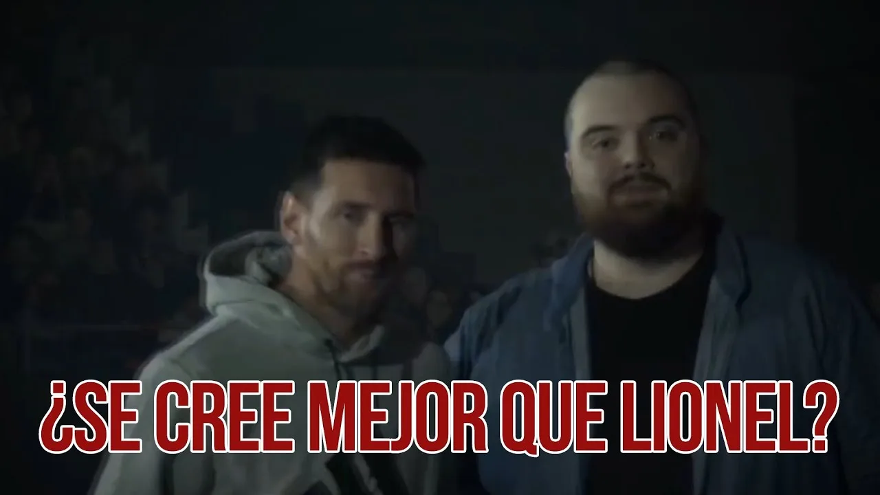 Ibai vs Leo Messi