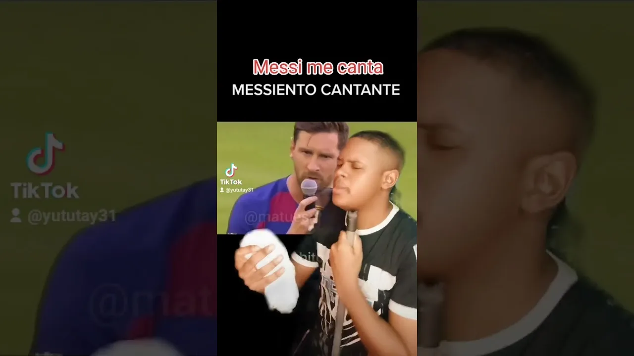 Leo Messi me canta #messi #futbol #bebitofiufiu