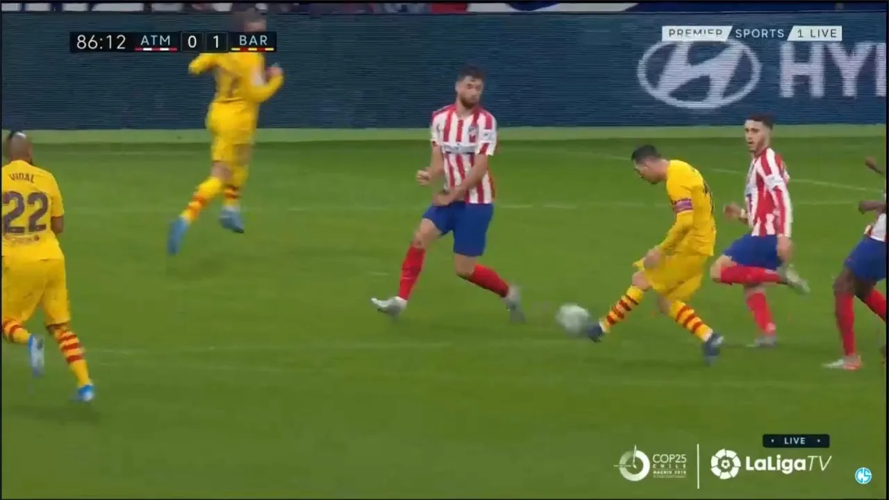 Lionel Messi vs Atletico Madrid (Away) 01/12/2019 |HD 1080i