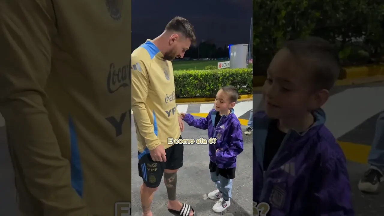 Messi: « NOOOOO, tu es fou? Comment vais-je faire ça? » 🎥 @ m10goat