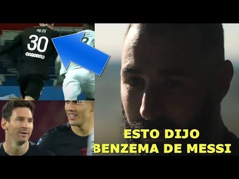 BENZEMA HABLA DE MESSI EN TV FRANCESA, LEO MESSI LE CONTESTA