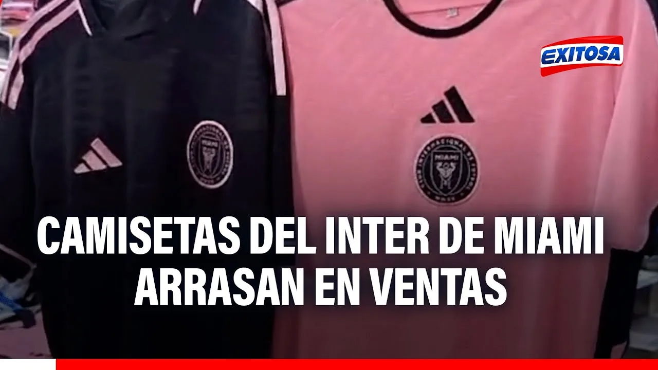 🔴🔵Lionel Messi au Pérou: Miami T -shirts balaye les ventes avant le duel contre u