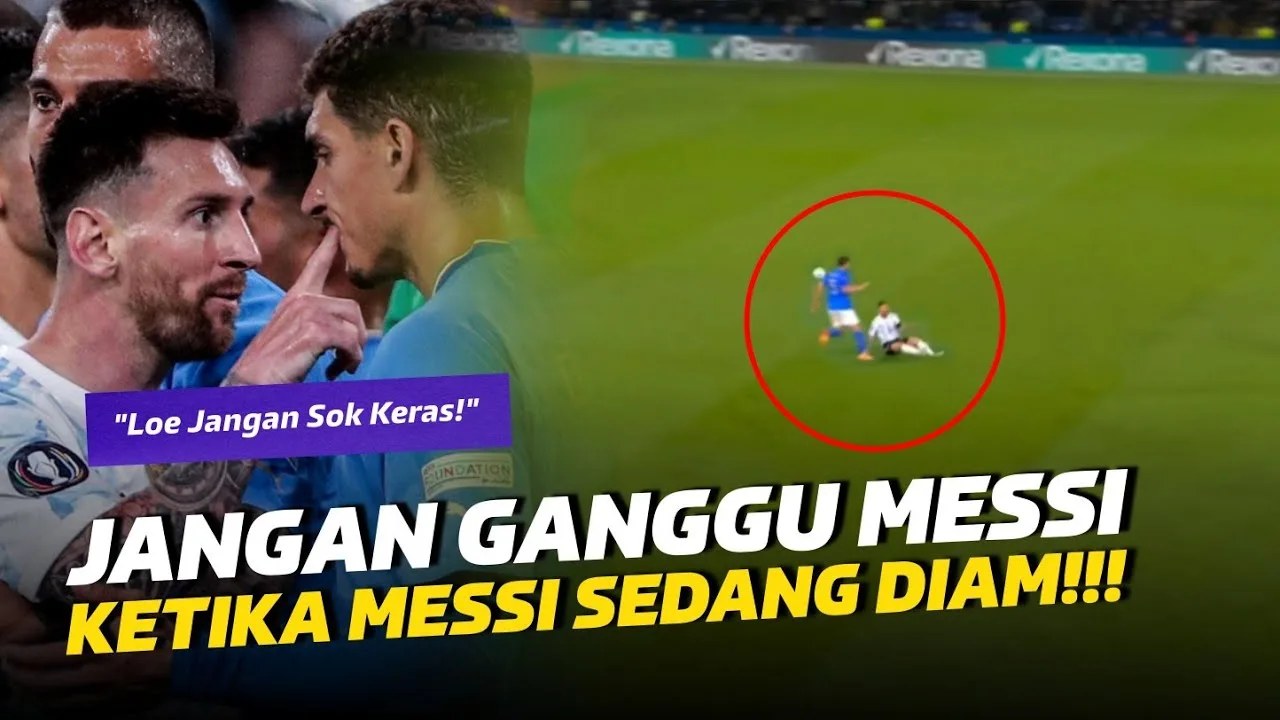 PEMAIN ITALIA KETAKUTANDetik Detik Leo Messi Terlanjur