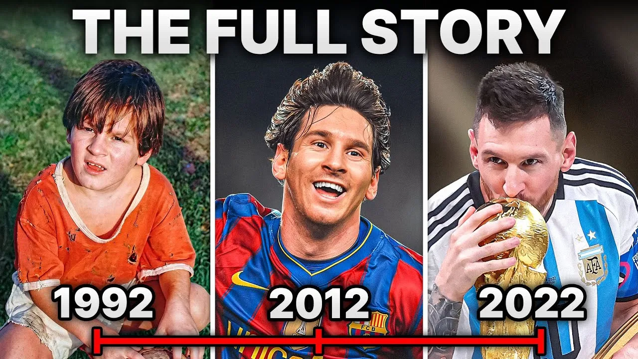 L’histoire complète de Lionel Messi