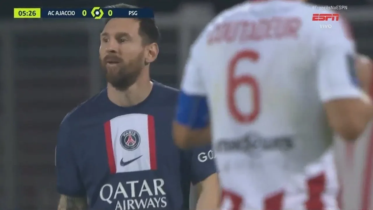 Lionel Messi vs Ajaccio | 21/10/2022