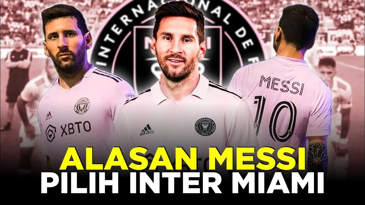 ALASAN MENGEJUTKAN MESSI PINDAH INTER MIAMI TOLAK BARCELONA
