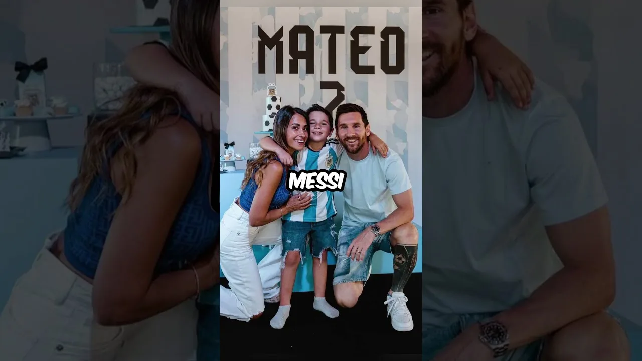 Voici la grande famille de Lionel Messi #Shorts