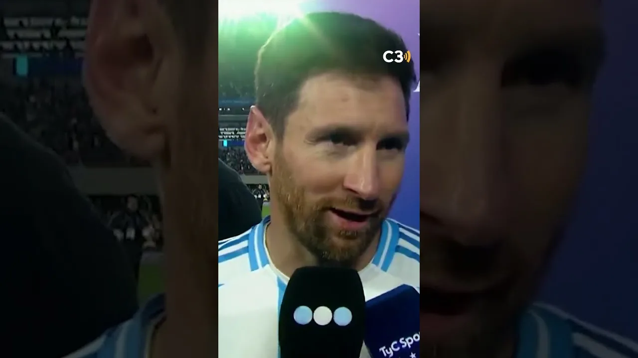 Messi: « Je ne sais pas si je vais jouer la Coupe du monde 2026 » | Argentine 3-0 Venezuela | Chaîne 3