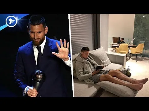 Lionel Messi vainqueur du trophée FIFA 'The Best'