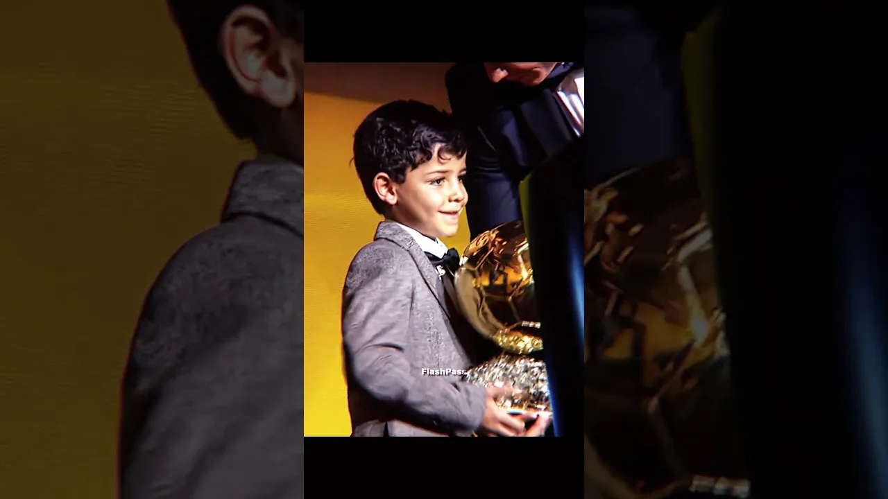 Mini Messi respecte Ronaldo Jr.🥶