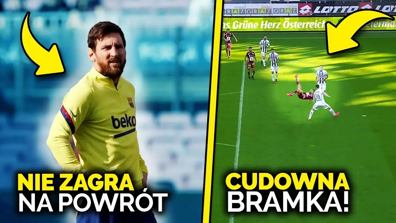 Leo Messi KONTUZJOWANY… KOSMICZNA BRAMKA w Austrii!