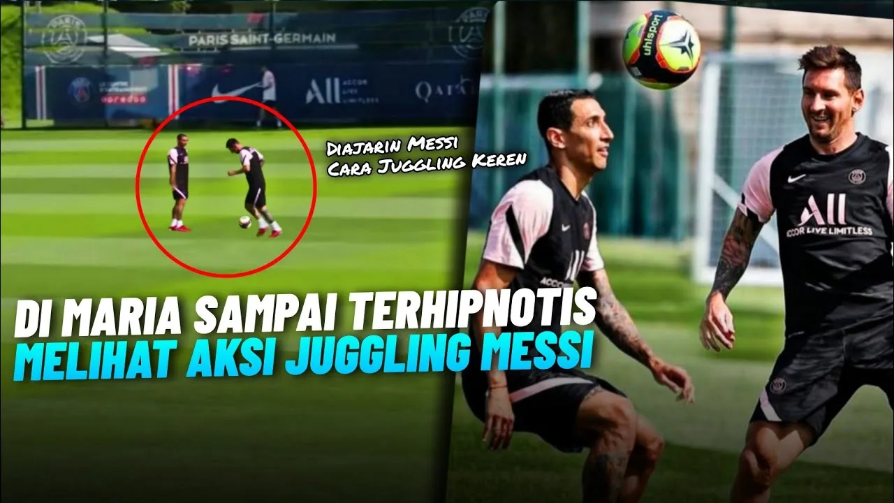 MESSI LATIHAN DI PSG  Lihat Bagaimana Lionel Messi Membuat