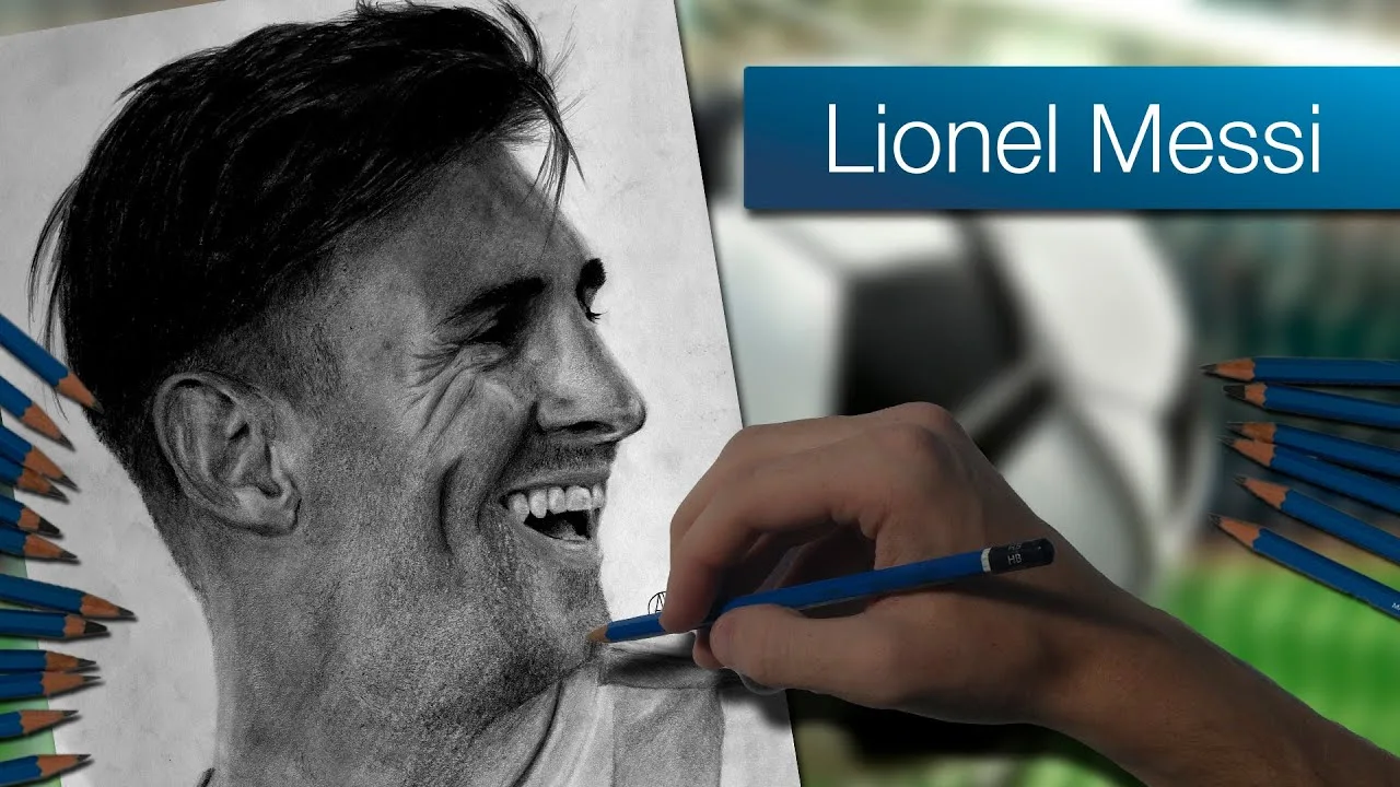 Lionel Messi | Speed Drawing