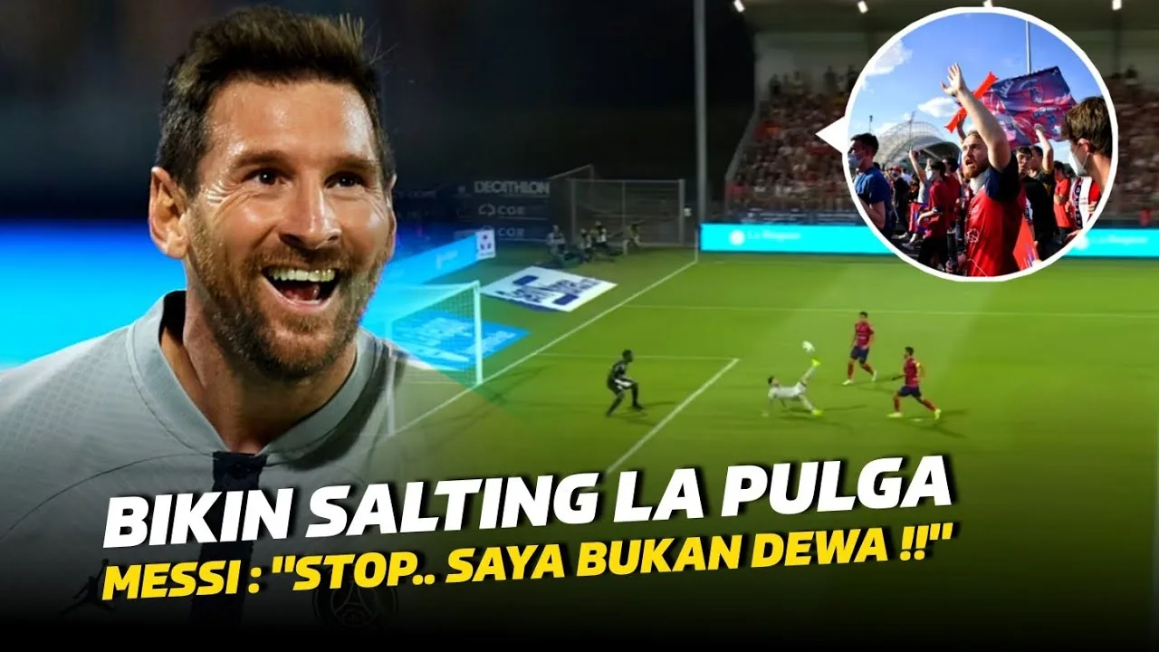 DISEMBAH FANS LAWANReaksi Fans Clermont Usai Lionel Messi