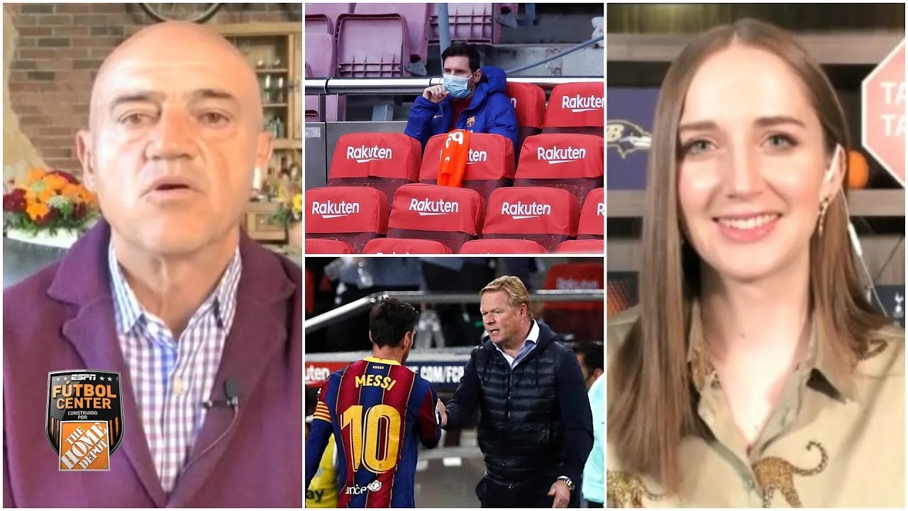 Koeman se atrevió a sentar a Lionel Messi en la victoria de