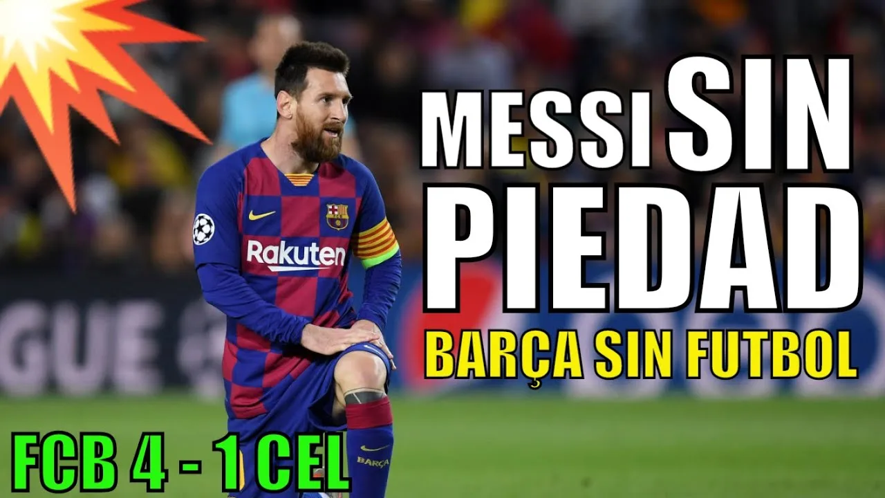¡¡Leo MESSI TRIGOLEADOR!! BARÇA 4 vs 1 CELTA de VIGO en