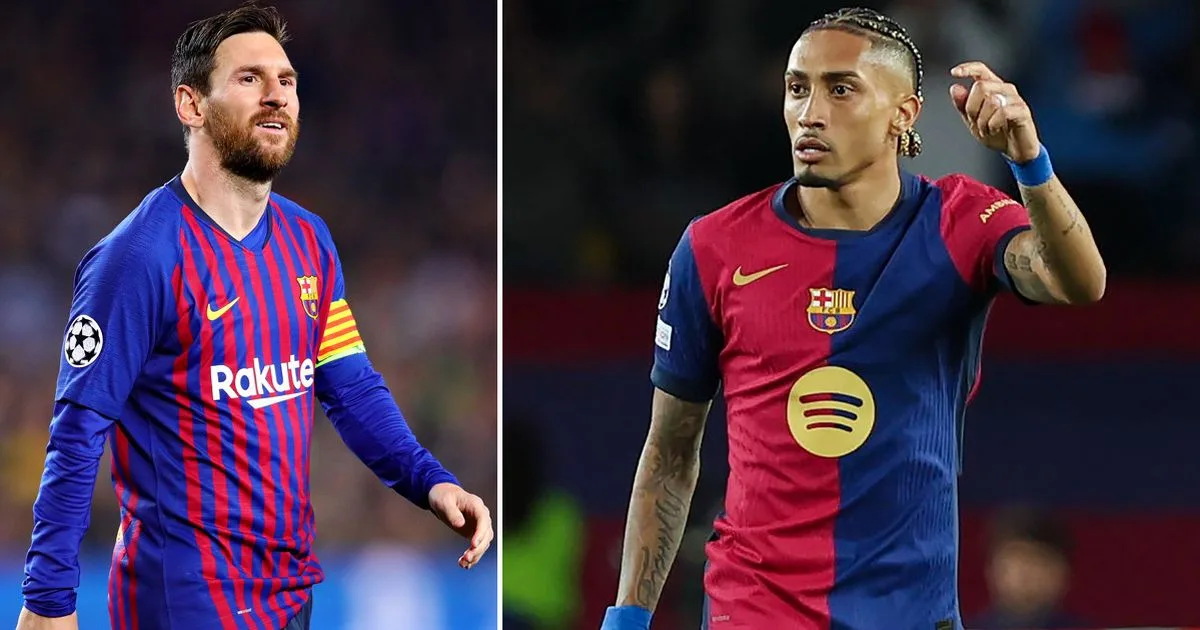UCL: Raphinha bat le dossier de Lionel Messi dans le tirage 3-3 du Barça avec Inter Milan