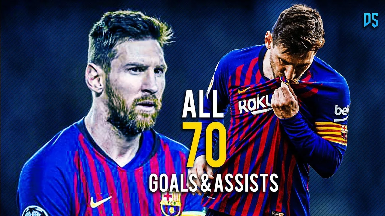 Lionel Messi ● All 70 Goals & Assists 2018/19 ● HD