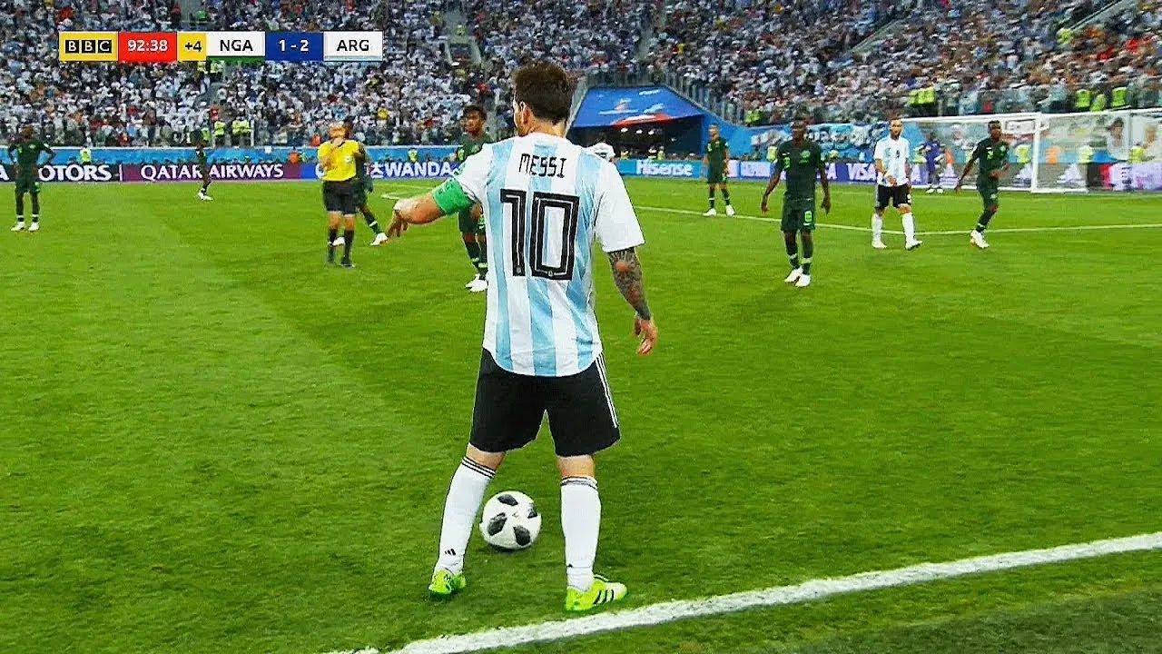 Top 10 GOLAZOS de LIONEL MESSI con la selección Argentina en