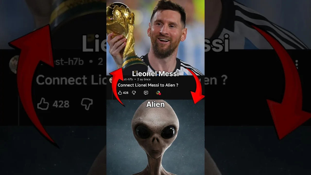 Connecter Lionel Messi à Alien ?